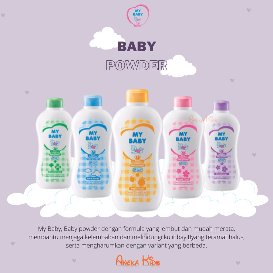 MY BABYx Hair & Body Wash [Refill 400mL] - Sampo & Sabun Bayi 2 in 